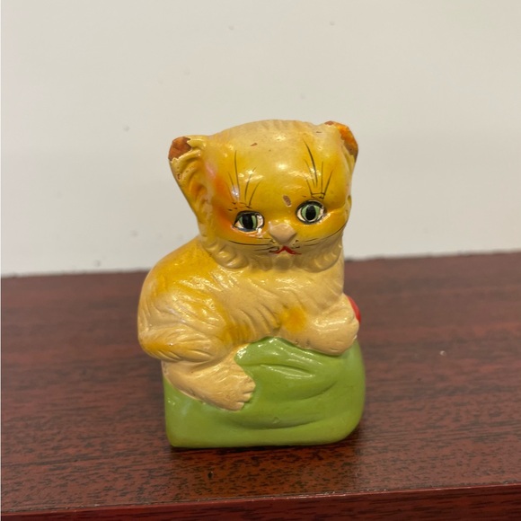 KITTY CAT 🐱 PENCIL SHARPENER VINTAGE - Picture 1 of 7